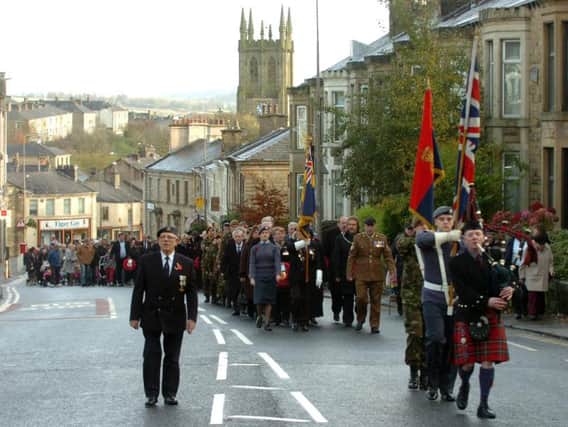 Padiham people are expected to turn out in force for the annual Remembrance Sunday commemorations.