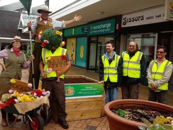 Charter Walk Shopping Centre and Burnley Council picked up four awards at the Britain in Bloom awards