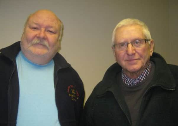 DYNAMIC DUO: Hospital Radios last studio manager Bryan Sisson (left) and veteran engineer Colin Wakefield