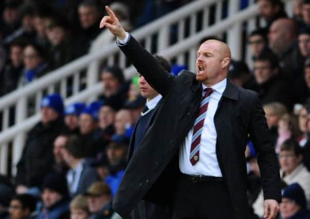 POINTING THE WAY: Sean Dyche