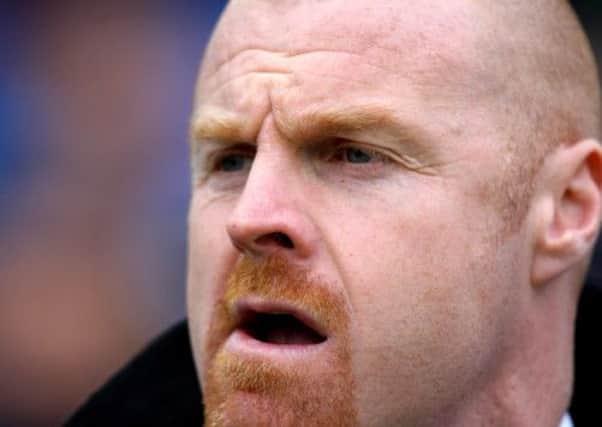HOPES FADING: Sean Dyche is eager to get back to winning ways