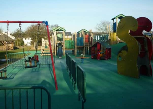 Play on: Ribchesters childrens playground is one of the best for miles around following its major refit.