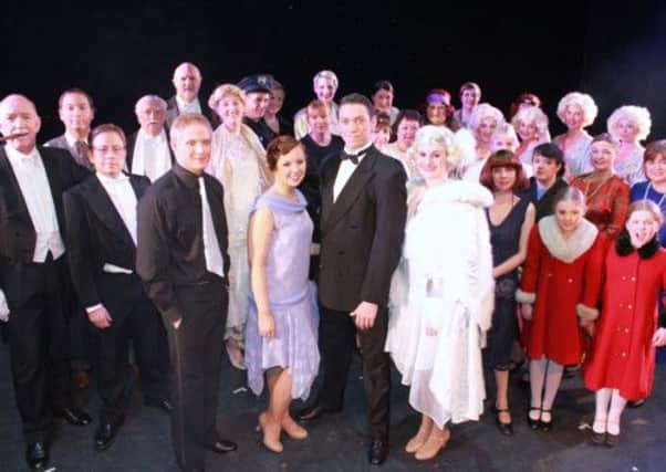 CLASS CAST: The Pendle Hippodrome Theatre Company cast for "Singin' in the Rain".