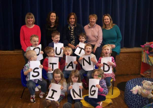 Happy Tots Pre-School at Read is recognised as "outstanding" by Ofsted. (s)