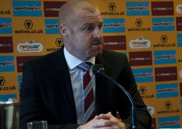 DELIGHTED: Sean Dyche