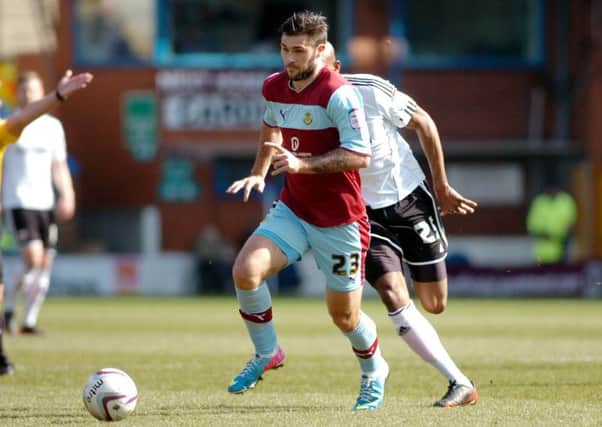 BIDDING WAR: Aston Villa are believed to be weighing up a move for Clarets striker Charlie Austin