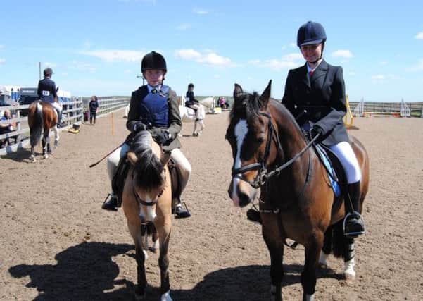 Max Berry and Chloe Sedgwick at Craven College show