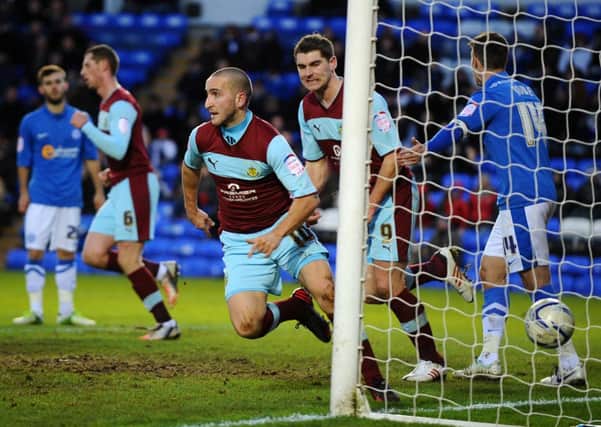STAY OR GO?: Out of contract Clarets striker Martin Paterson faces crunch talks over his Turf Moor future today