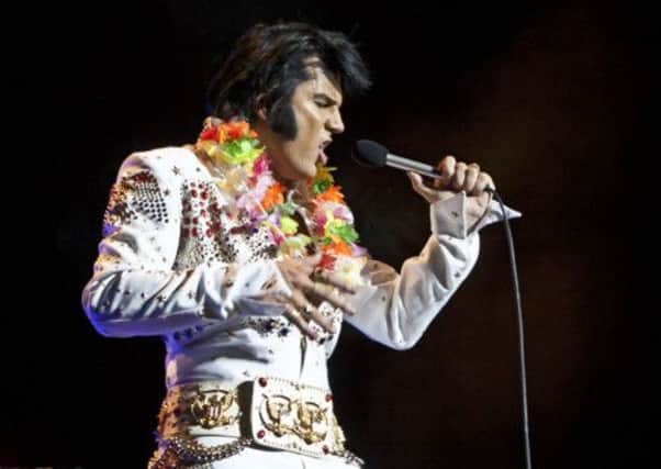 ALL SHOOK UP: Elvis impersonator Chris Connor