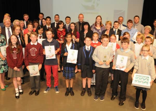 Winners at the Education Awards.