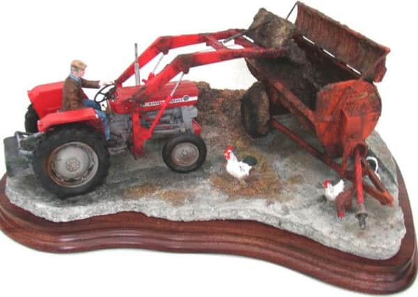 Where theres muck theres Money a limited edition Border Fine Arts model which sold for £385.