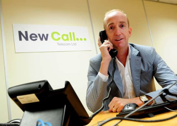 CEO at New Call Telecom Mr Nigel Eastwood. Photo Ben Parsons