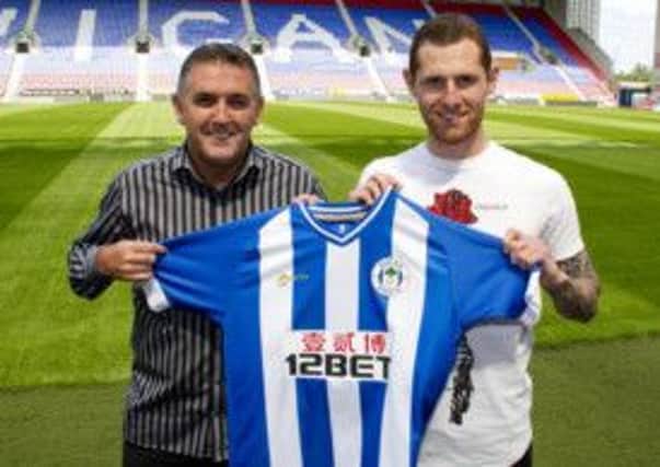 FREE: Chris McCann linked up with former Burnley boss Owen Coyle at Wigan after leaving the Clarets this summer
