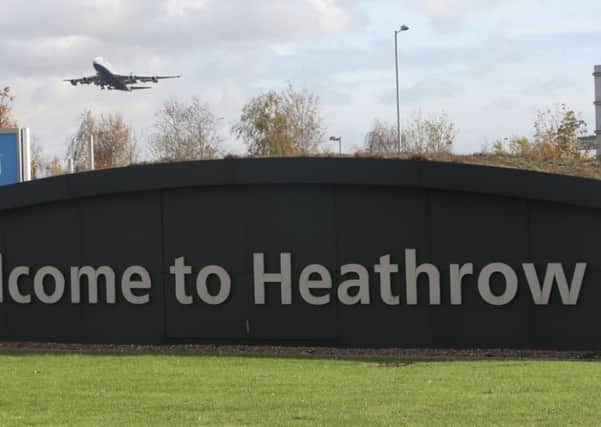A plane taking off from Heathrow.  Photo: Steve Parsons/PA Wire