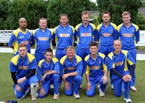 Padiham line-up before the Twenty20 Finals Day at Clitheroe