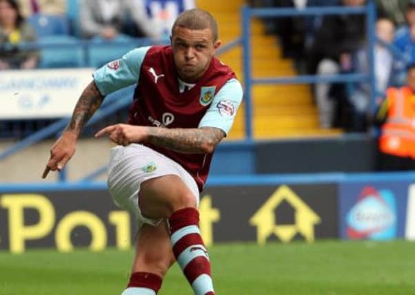 FINE START: Kieran Trippier has helped the Clarets pick up four points from two games so far, as well as progressing in the Capital One Cup