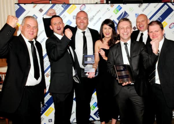 BCW Engineering Services winners of the Deal of the Year award at the Burnley Business Awards. Photo Ben Parsons