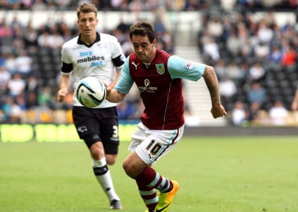 Derby County v Burnley. 

Burnley's Danny Ings .

Picture by Dan Westwell