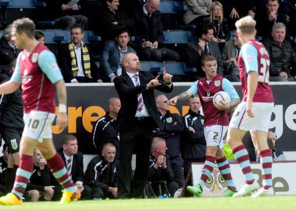 Wait continues: Burnley were cruelly denied derby victory on Saturday at Turf Moor against old rivals Blackburn Rovers