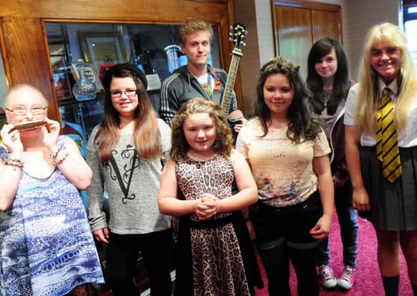 Performers at the Search for a Star auditions held at Turf Moor.
Photo Ben Parsons