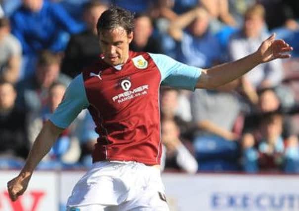 MILESTONE GAME: Michael Duff on his 300th appearance for Burnley, against Charlton on Saturday.
