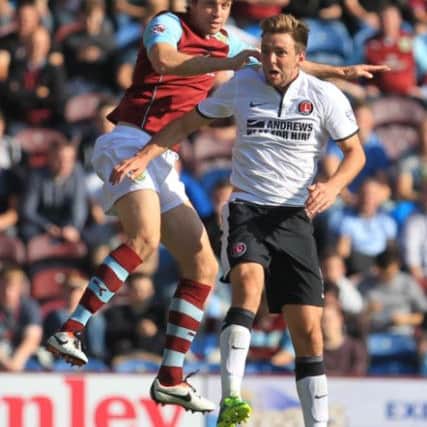 Michael Duff on his 300th appearance for Burnley.