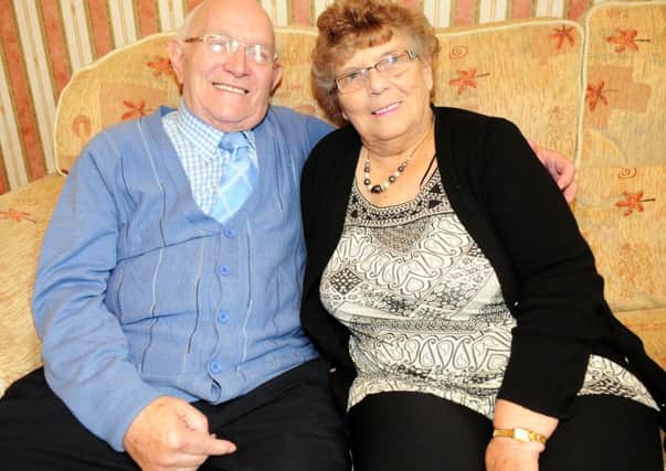 DIAMOND DUO: Mr and Mrs Cyril and Elsie Black