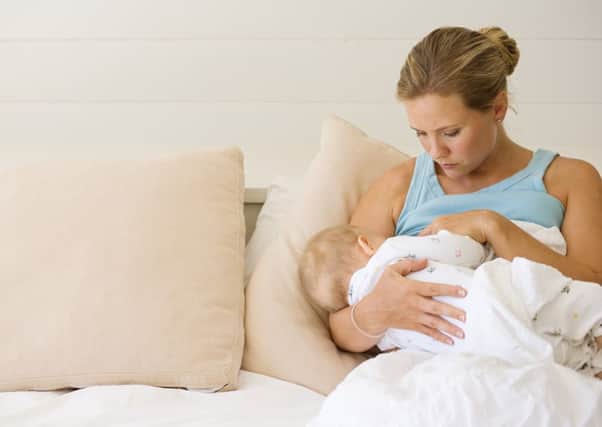 Increasing numbers of women choose to breast-feed their babies