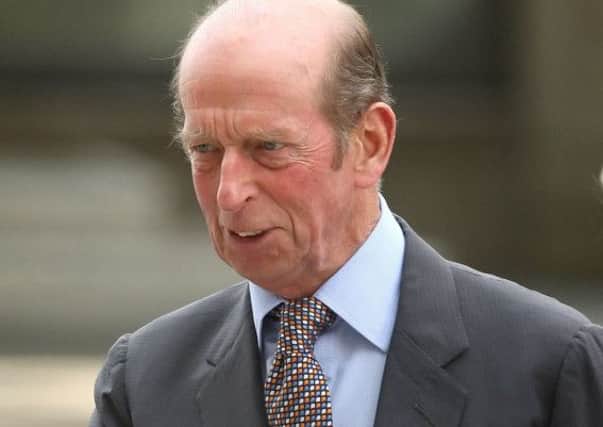 File photo dated 23/06/10 of The Duke of Kent, Queen Elizabeth II's cousin, who has suffered a mild stroke after being taken ill on Monday, Buckingham Palace said today. PRESS ASSOCIATION Photo. Issue date: Thursday March 21, 2013. See PA story ROYAL Kent. Photo credit should read: Dominic Lipinski/PA Wire