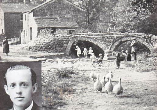 A SPLENDID SCENE: Wycoller in the 1920s. (S)