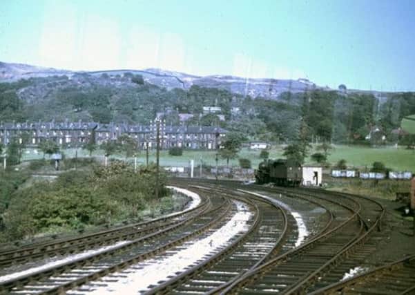 Peter Wood sent this photo of the Todmorden Curve around 1967.