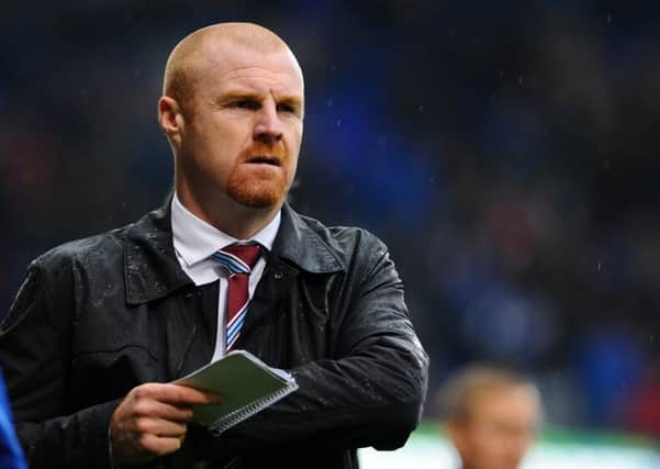 Good year: Clarets boss Sean Dyche has 76 points in 46 league games
