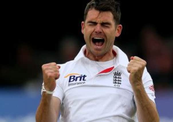 ASHES GLORY? Jimmy Anderson has a great chance to close in on Sir Ian Botham at the top of Englands leading wicket-takers during the forthcoming Ashes series