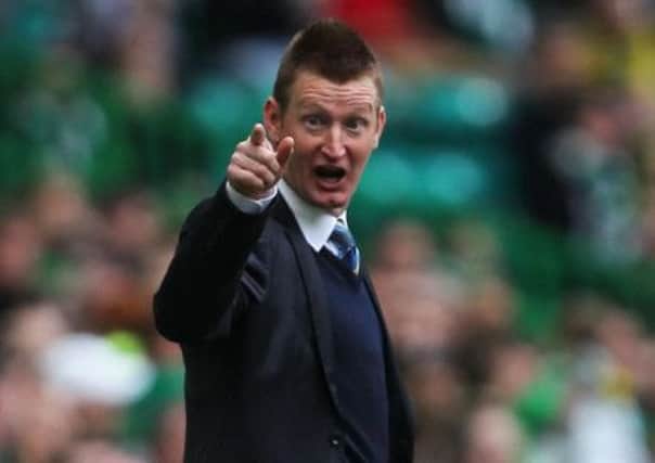 UNHAPPY BOSS: Steve Lomas was disappointed his side did not hold out for victory