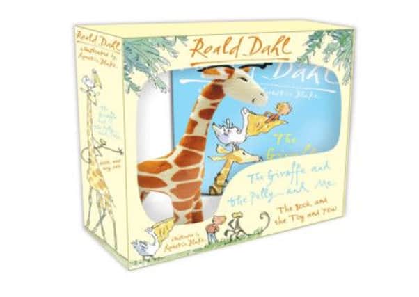 The Giraffe and The Pelly and Me Book and Toy Boxset by Roald Dahl