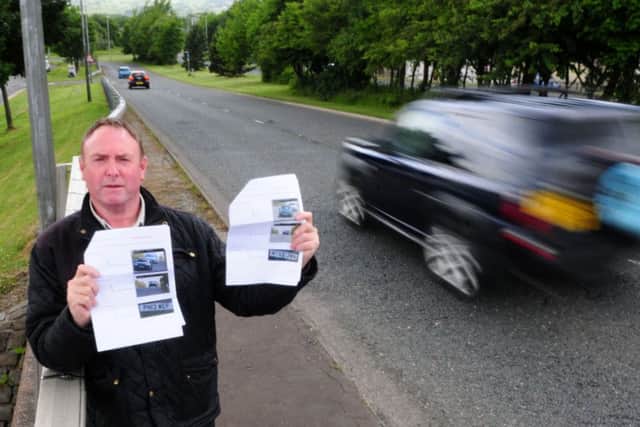 Coun. Jeff Sumner who has concerns over speeding fines being issued on Princess Way in Burnley.
Photo Ben Parsons