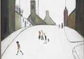 One of L.S Lowry's "Clitheroe Paintings" which is up for auction with a guide price of up to £250,000. (s)