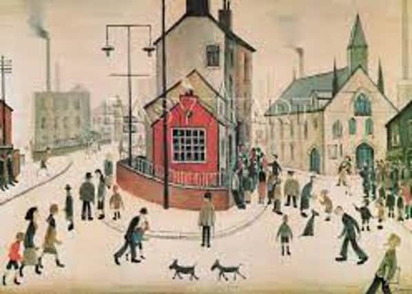 One of L.S Lowry's "Clitheroe Paintings" which is up for auction with a guide price of up to £250,000. (s)