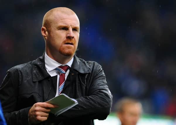 Flexible style: Clarets boss Sean Dyche believes there are many different ways to get the right result