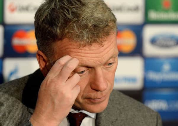 Under pressure: Will Man United boss David Moyes be given as long as his predecessor Sir Alex Ferguson?