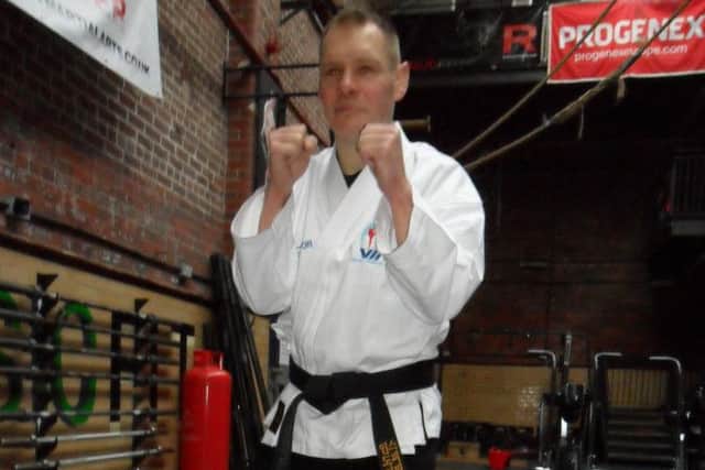 Martial arts expert Graham Wardle