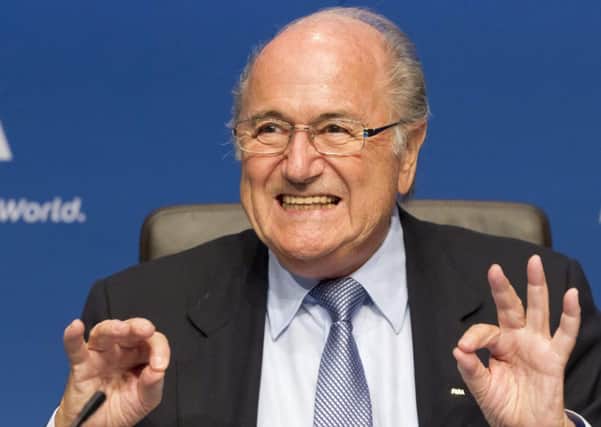 Royal mess: Sepp Blatter has some thinking to do over the scheduling of Qatar 2022