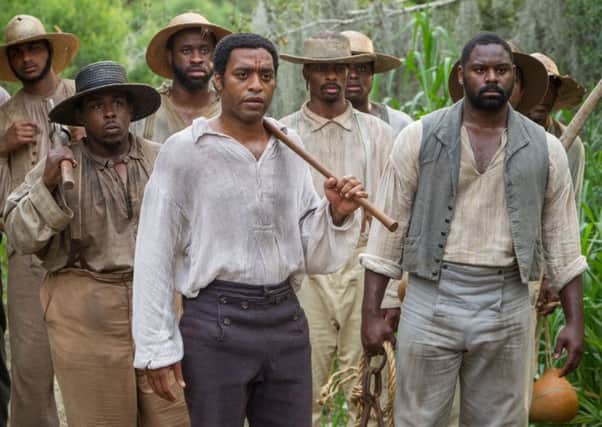 Undated Film Still Handout from 12 Years A Slave. Pictured: Chiwetel Ejiofor. See PA Feature FILM Film Reviews. Picture credit should read: PA Photo/Entertainment One. WARNING: This picture must only be used to accompany PA Feature FILM Film Reviews.