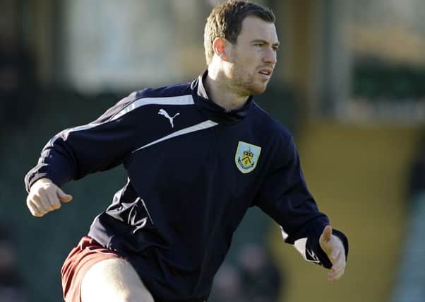 NEW SIGNING: Ashley barnes has already fitted in at Turf Moor.