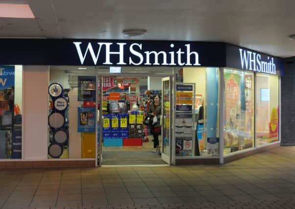 The WH Smith store which will be the new location for Burnley Post Office.