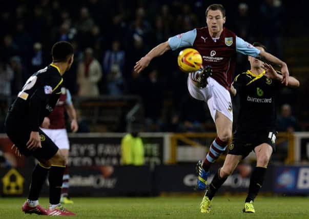 Rapid reunion: Ashley Barnes could face his old club Brighton tonight, less than three weeks after moving north