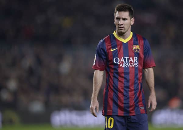 Barcelonas Lionel Messi