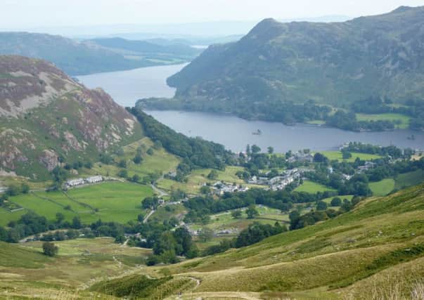 Lovely views: The Lake District