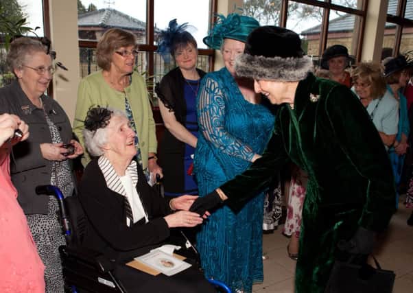 Princess Alexandra meets members of Preston Lady Farmers