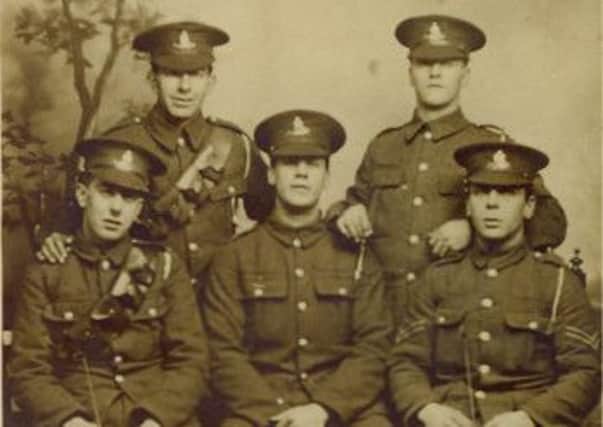 First World War One soldiers